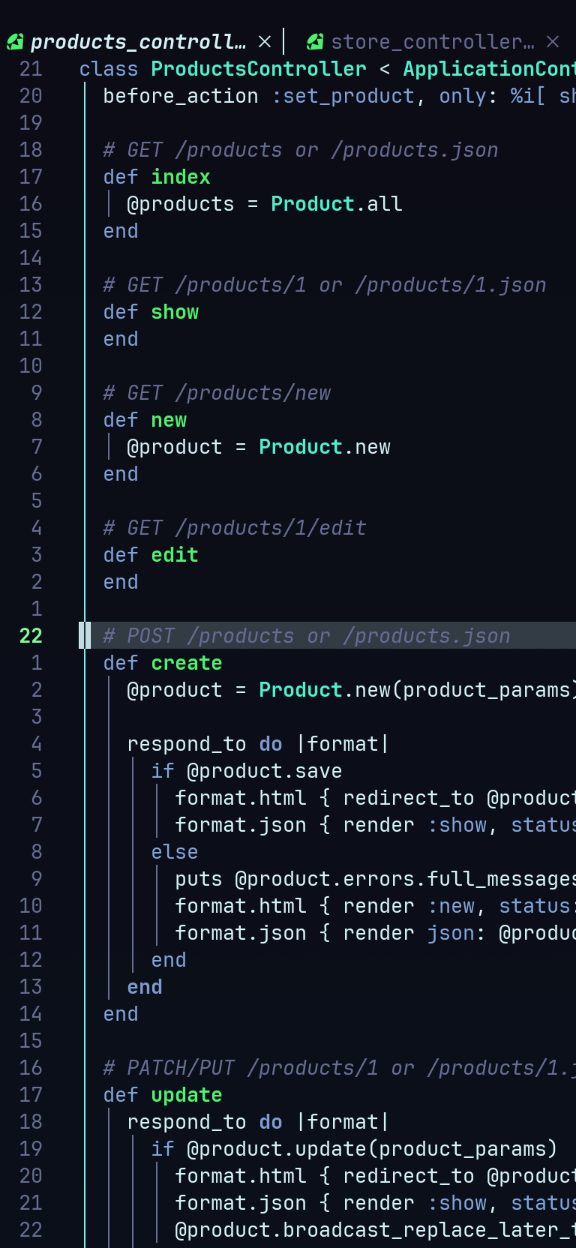 Features illustration